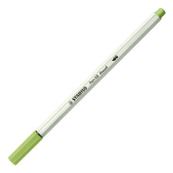 Stabilo - Pennarello singolo con punta morbida a pennello Pen 68 brush - pistacchio (568/34)