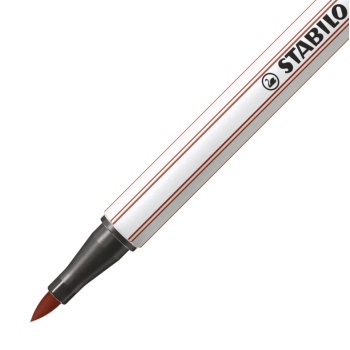 Stabilo - Pennarello singolo con punta morbida a pennello Pen 68 brush - terra di Siena (568/75)