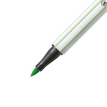 Stabilo - Pennarello singolo con punta morbida a pennello Pen 68 brush - verde foglia (568/43)