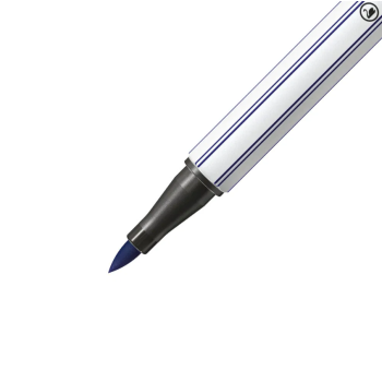 Stabilo - Pennarello singolo con punta morbida a pennello Pen 68 brush -  blu di Prussia (568/22)