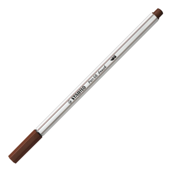Stabilo - Pennarello singolo con punta morbida a pennello Pen 68 brush -  bruno (568/45)