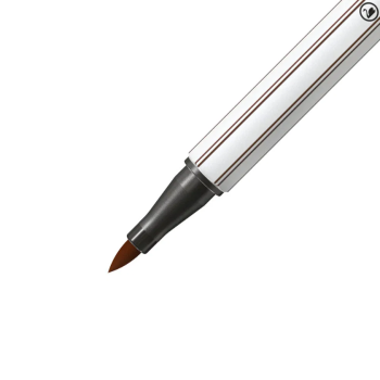 Stabilo - Pennarello singolo con punta morbida a pennello Pen 68 brush -  bruno (568/45)