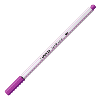 Stabilo - Pennarello singolo con punta morbida a pennello Pen 68 brush -  lilla (568/58)