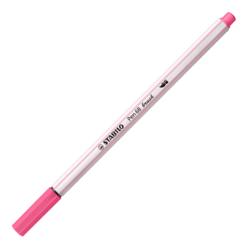 Stabilo - Pennarello singolo con punta morbida a pennello Pen 68 brush - rosa chiaro (568/29)