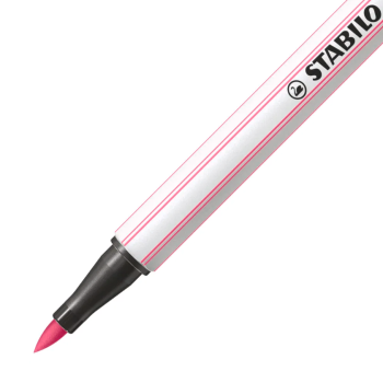Stabilo - Pennarello singolo con punta morbida a pennello Pen 68 brush - rosa chiaro (568/29)