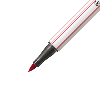Stabilo - Pennarello singolo con punta morbida a pennello Pen 68 brush - rosso scuro (568/50)