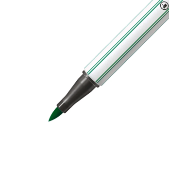 Stabilo - Pennarello singolo con punta morbida a pennello Pen 68 brush - verde smeraldo (568/36)