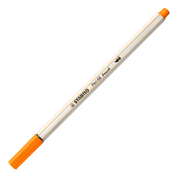 Stabilo - Pennarello singolo con punta morbida a pennello Pen 68 brush - arancione (568/54)