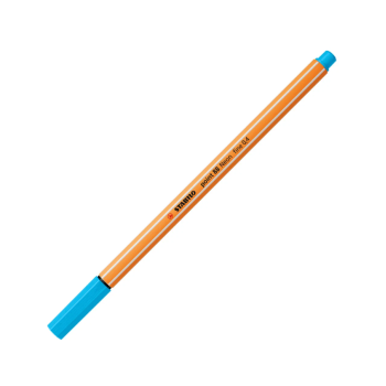 Stabilo - Penna Fineliner point 88 – azzurro fluorescente (88/031)