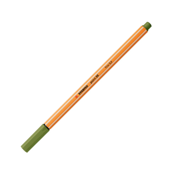Stabilo - Penna Fineliner point 88 –  verde mimetico (88/35)