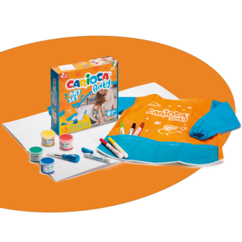Carioca Baby - Scatola Baby Art Set con 12 prodotti per disegnare (Anni 2+)