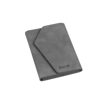 Etres - Portafoglio Easy Smart Icon si aggancia facilmente allo Smartphone - Grigio (ET-ES003)