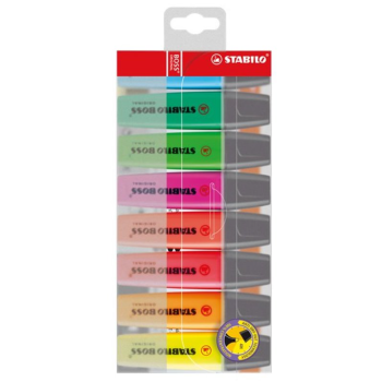 Stabilo - Evidenziatore Boss Original Astuccio con 8 colori (70/8)
