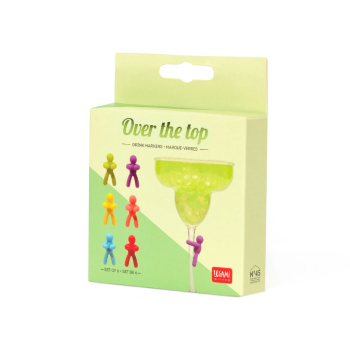 Legami - Set di 6 Segnabicchieri - Over The Top (DRMA0006)