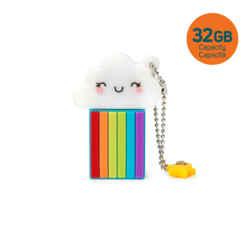 Legami -  chiavetta USB 3.0 a tema Arcobaleno (USB0006)