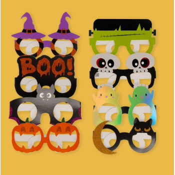 Legami - 8 Occhiali Di Carta Di Halloween  Party Eyeglasses (HPE0003)