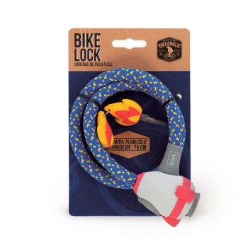 legami - Lucchetto per Bicicletta con Chiave a tema Spazio (BLS0002)