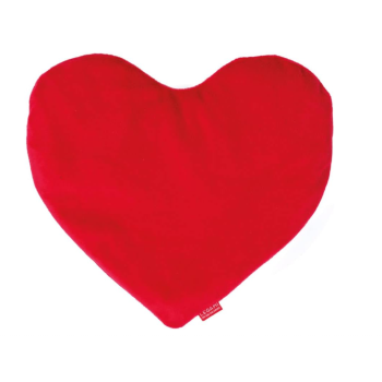 Legami - Cuscino Termico con Semi di Lino a tema Cuore