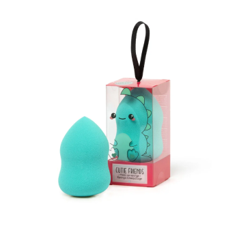 Legami - Beauty Spugna Trucco in stile Kawaii color Acquamarina a tema Dinosauro (BBL0001)