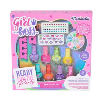 Martinelia - Beauty Set Manicure SuperGirl Mega Nail Art Set Manicure