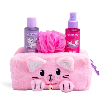 Martinelia - Beauty Set da Bagno Lulu & Duki Bath Bliss + Borsa per cosmetici (85474)