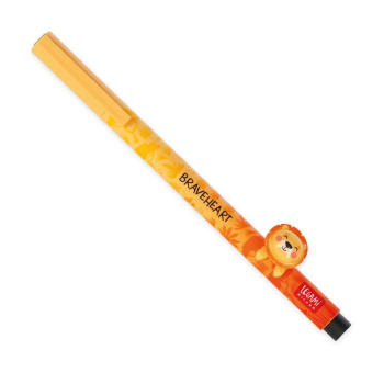 Legami - Penna Gel con Lion decorativo della famiglia Lovely Friends (CPP0013)