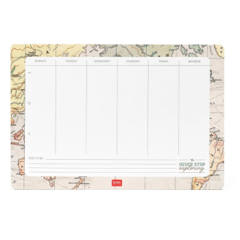 Legami - Tappetino per il Mouse in Carta con Block Notes Travel (SMANT0015)