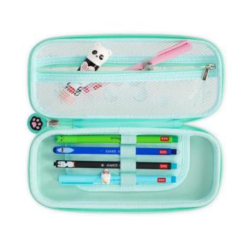 Legami - Set 5 Penne gel cancellabili + Astuccio WonderWow Panda