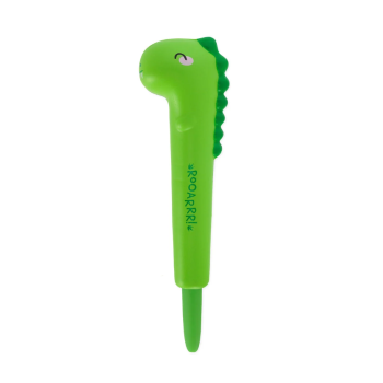 Legami - Penna Gel Antistress - Squeezies - Dino con inchiostro blu (SQP0002)