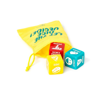 Legami - Set di 3 Dadi Gioco per Attività di Coppia (DND0001)