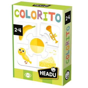 Headu - Colorito Montessori Riconosci E Associa I Colori  (2/4 Anni)