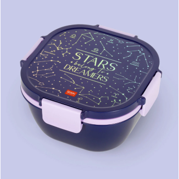 Legami - Contenitore Porta Pranzo 1700 ml - Stars - Lunch Box (LBS0002)