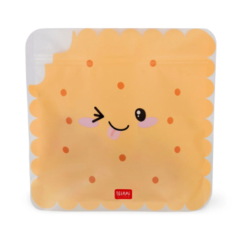 Legami - Set di 3 Buste per Alimenti Riutilizzabili - Cookie - Snack Bags (ZB0003)