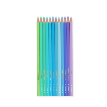 Legami - Set di 12 Matite Colorate Ocean Palette (EV0002)