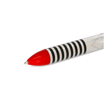 Legami - Penna a Sfera a Due Colori - Click&Clack - Robot Inchiostro: rosso e nero (CLICK0029)
