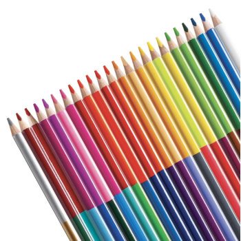 Carioca - Matite Triangolari BiColor - 12 Pz (42991)