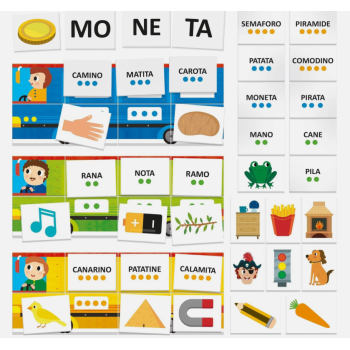 Headu - Sillabando Tre Giochi Per Imparare A Leggere E Scrivere Con La Divisione In Sillabe (3/6 Anni)