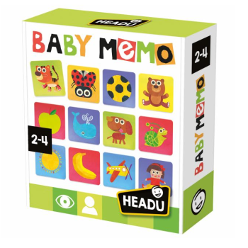 Headu Baby Memo Il Mio Primo Gioco di Memoria (2/4 ANNI)