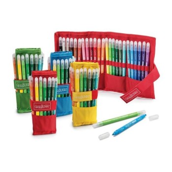 Carioca - Pennarelli Birello Doppia Punta Roller Set da 24 pz (42850)