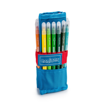 Carioca - Pennarelli Birello Doppia Punta Roller Set da 24 pz (42850)