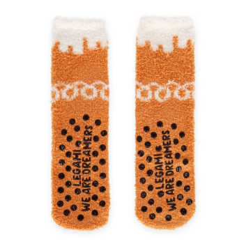 Legami - Calzini Natalizi Antiscivolo per Adulti a tema Pan di Zenzero