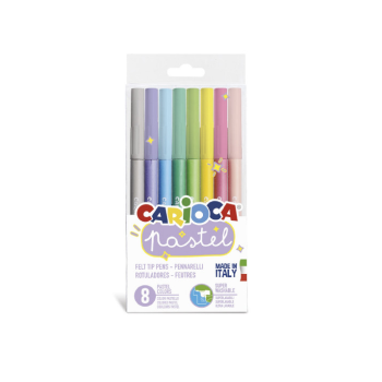 Carioca - Pennarelli Pastel - 8 Pz (43032)