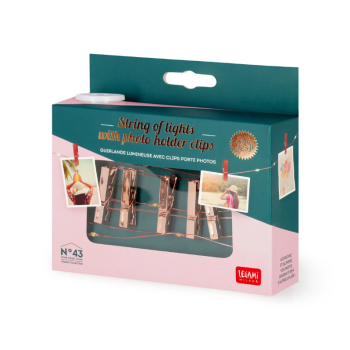 Legami - Filo di Luci Decorative con Clip Portafoto (CSTR0001)