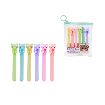 i-Total - Mini evidenziatori Orsetto Macaron (XL2306H)