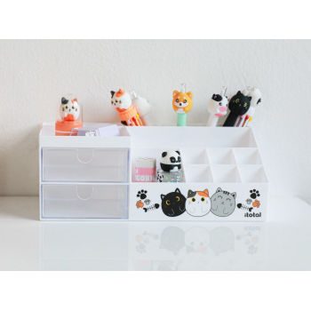 i-Total - Organizer per scrivania Cat (XL2703A)
