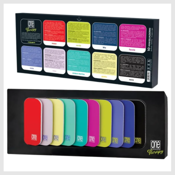 Blasetti - Set Quaderni mini One Color Therapy Gift Box 10pz - Carta da 80gr, interno con stampa a righe