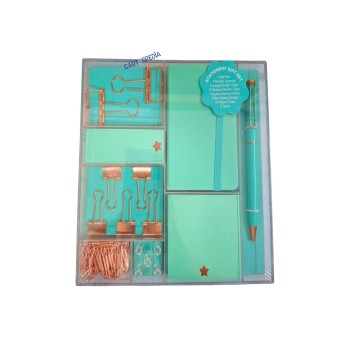 i-Total - Set di Cancelleria Elegante Verde