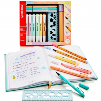 Stabilo - Set Pastell Collection Cofanetto speciale con 13 prodotti (IT/87-2915)