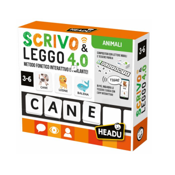 Headu - Scrivo & Leggo 4.0 Metodo fonetico interattivo e parlante (3/6 Anni)
