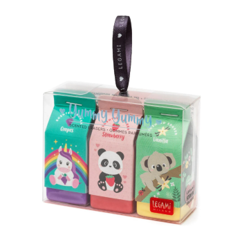 Legami - Set di 3 Gomme Profumate - Yummy Yummy (ERA0001)